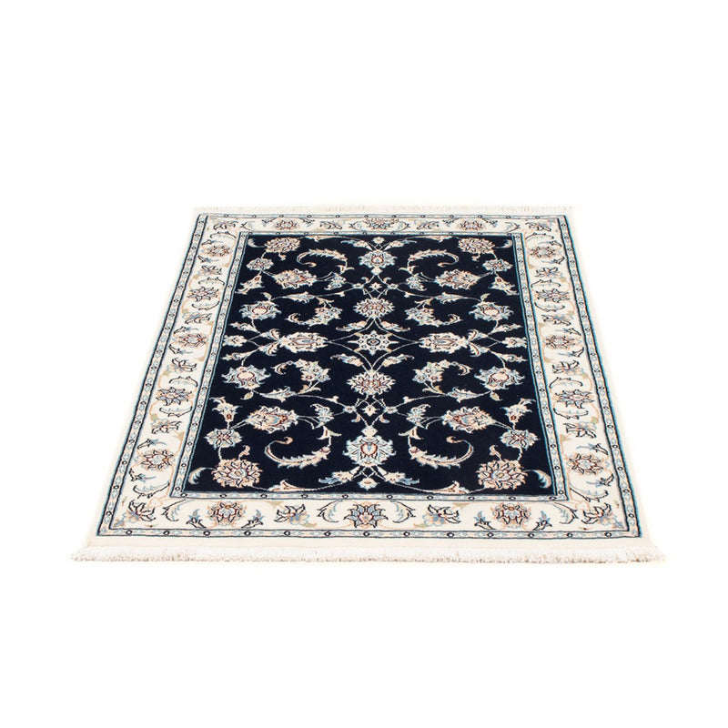 Alfombra Persa - Nain - Prima - 118 x 80 cm - azul oscuro