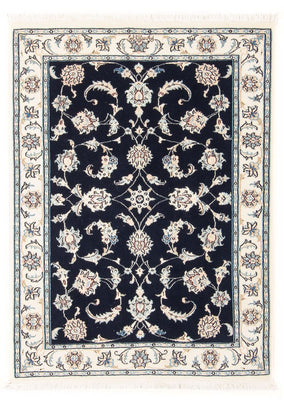 Alfombra Persa - Nain - Prima - 115 x 80 cm - azul oscuro