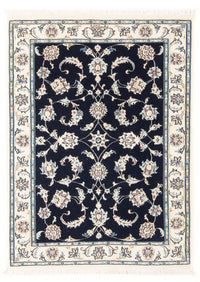 Alfombra Persa - Nain - Prima - 115 x 80 cm - azul oscuro – product image