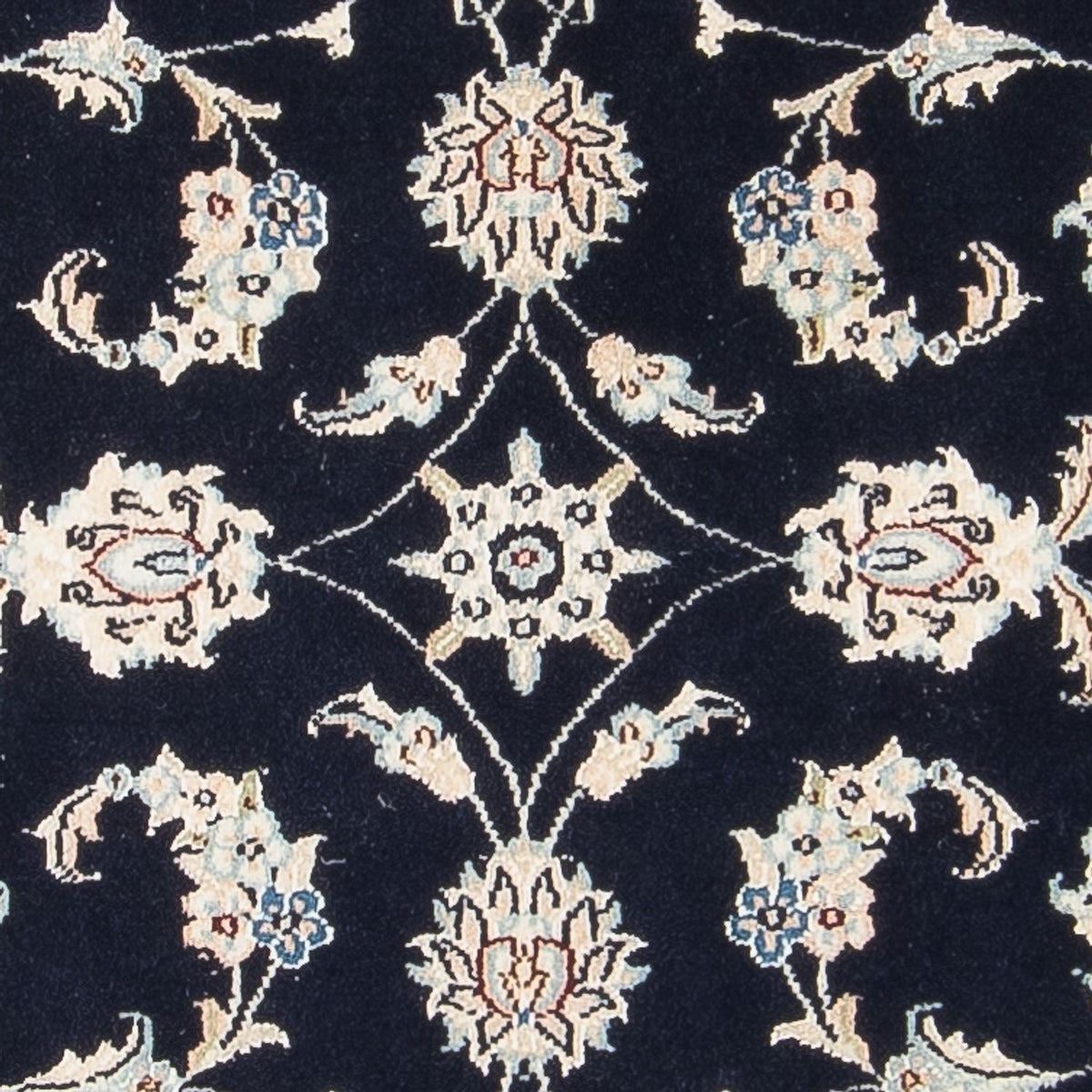 Alfombra Persa - Nain - Prima - 115 x 80 cm - azul oscuro