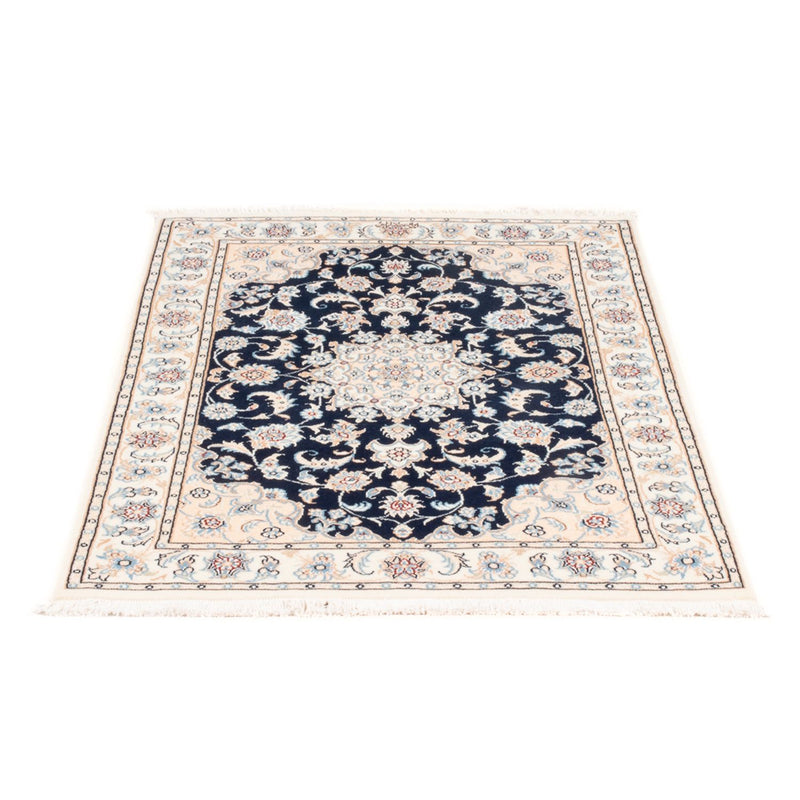 Alfombra Persa - Nain - Prima - 120 x 80 cm - azul oscuro