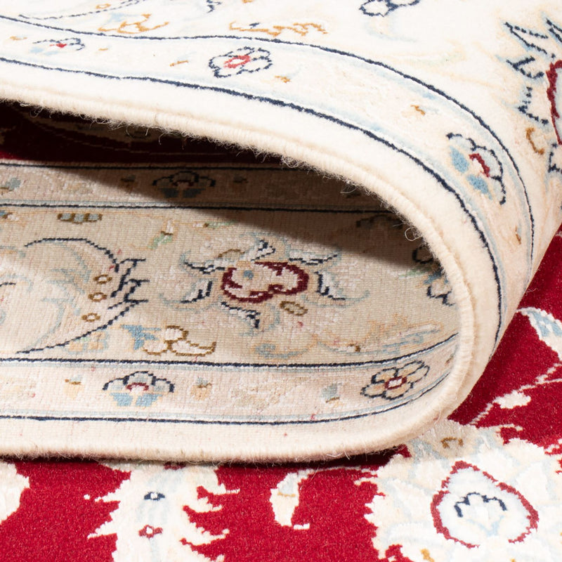Alfombra Persa - Nain - Real - 178 x 118 cm - rojo