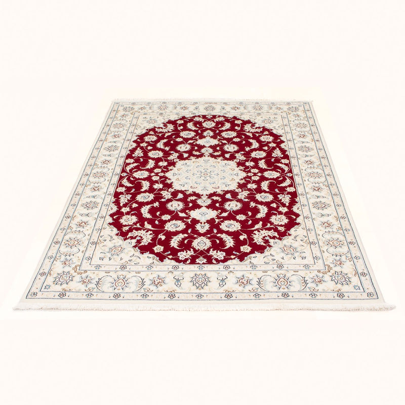 Alfombra Persa - Nain - Real - 178 x 118 cm - rojo