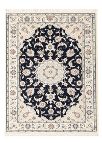 Alfombra Persa - Nain - Prima - 117 x 81 cm - azul oscuro