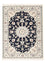 Alfombra Persa - Nain - Prima - 117 x 81 cm - azul oscuro