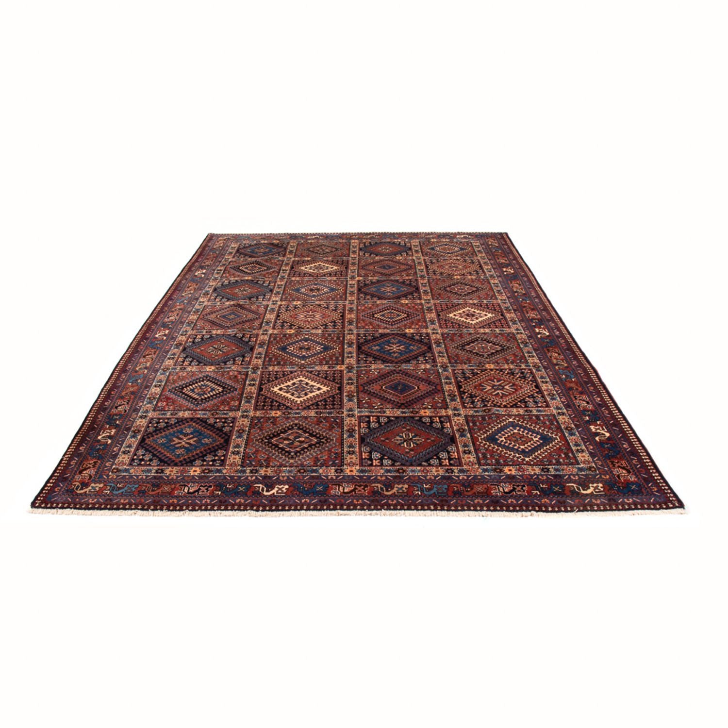 Alfombra persa - Nómada - 296 x 206 cm - multicolor