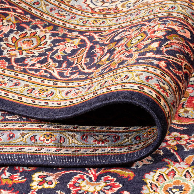 Alfombra persa - Keshan - 312 x 201 cm - azul oscuro
