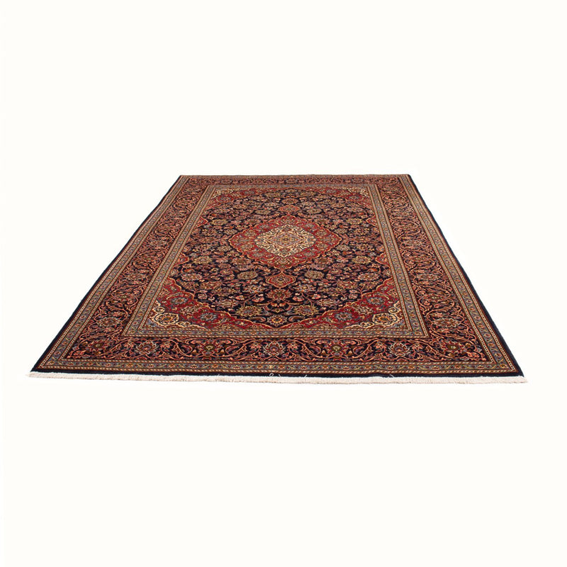 Alfombra persa - Keshan - 312 x 201 cm - azul oscuro