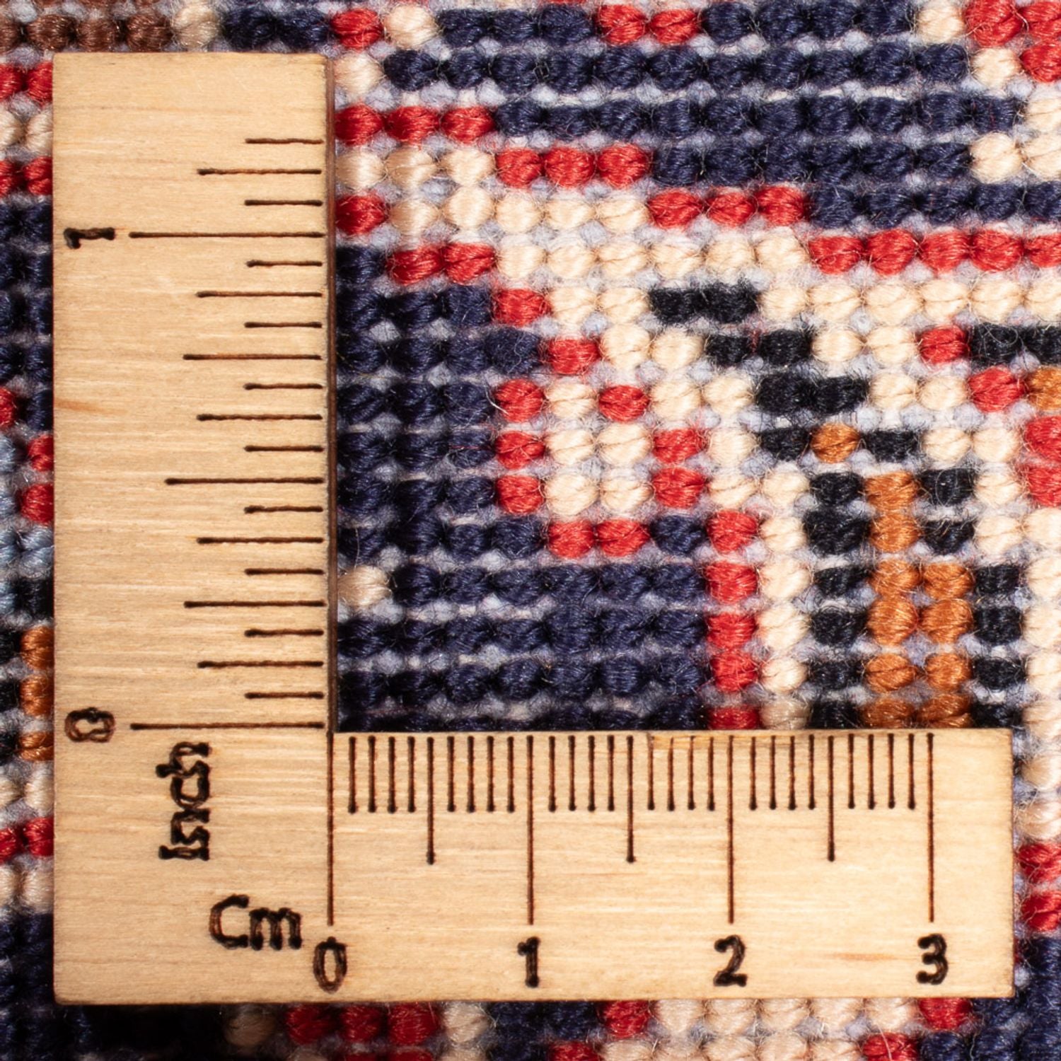 Alfombra persa - Keshan - 312 x 201 cm - azul oscuro