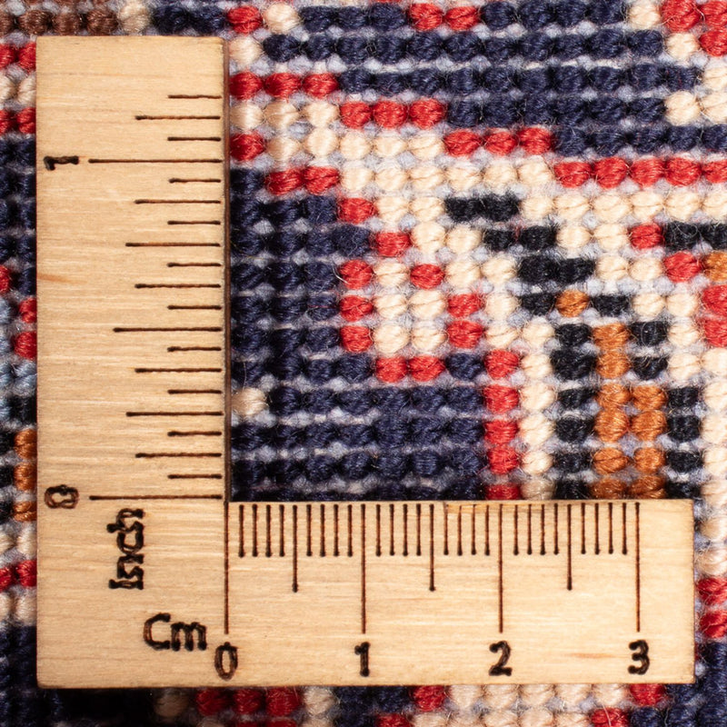 Alfombra persa - Keshan - 312 x 201 cm - azul oscuro