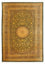 Alfombra de seda - Ghom Seda - Prima - 294 x 196 cm - verde oliva