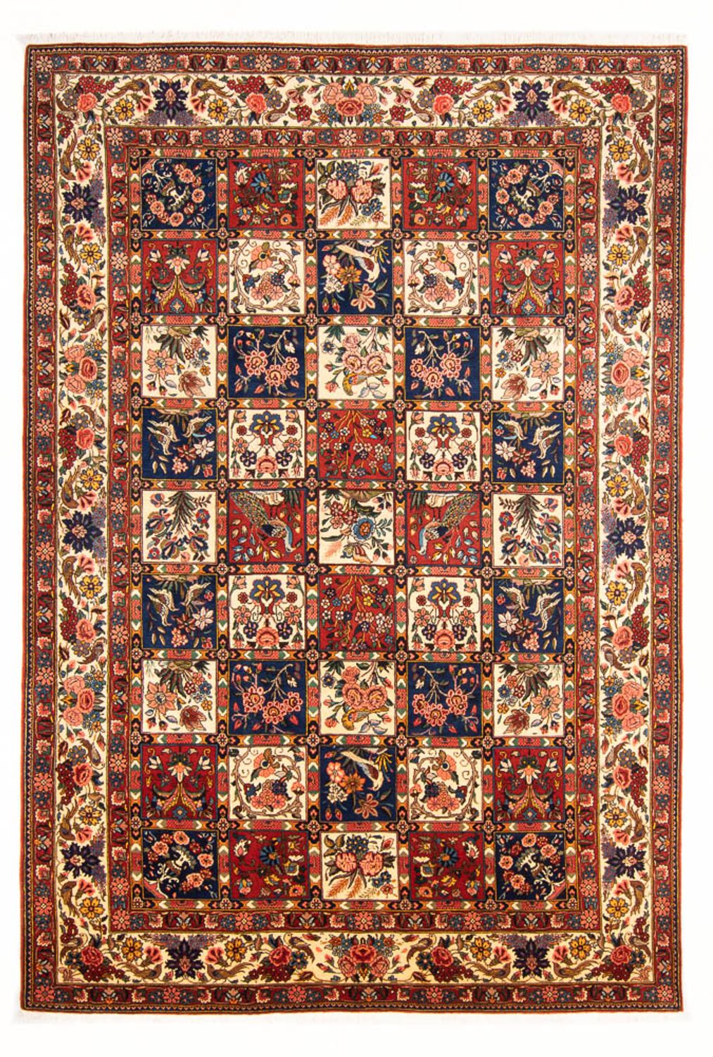 Alfombra persa - Nómada - 310 x 203 cm - multicolor