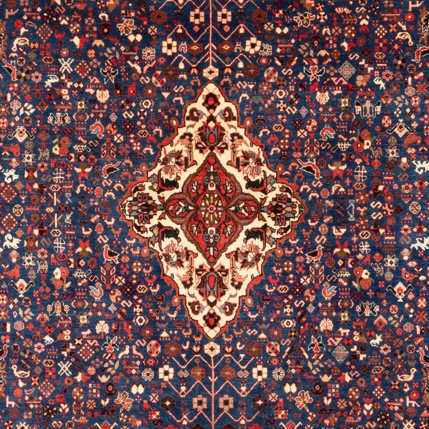 Alfombra persa - Nómada - 310 x 210 cm - púrpura