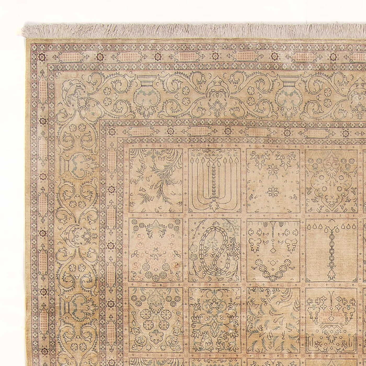 Qom seda Alfombra 294x191cm - Alfombra persa