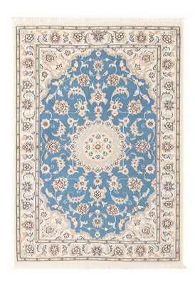 Alfombra Persa - Nain - Prima - 117 x 80 cm - azul claro