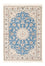 Alfombra Persa - Nain - Prima - 117 x 80 cm - azul claro