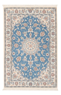 Alfombra Persa - Nain - Prima - 122 x 81 cm - azul claro