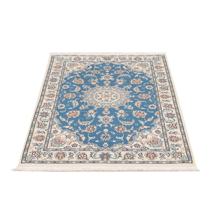 Alfombra Persa - Nain - Prima - 122 x 81 cm - azul claro