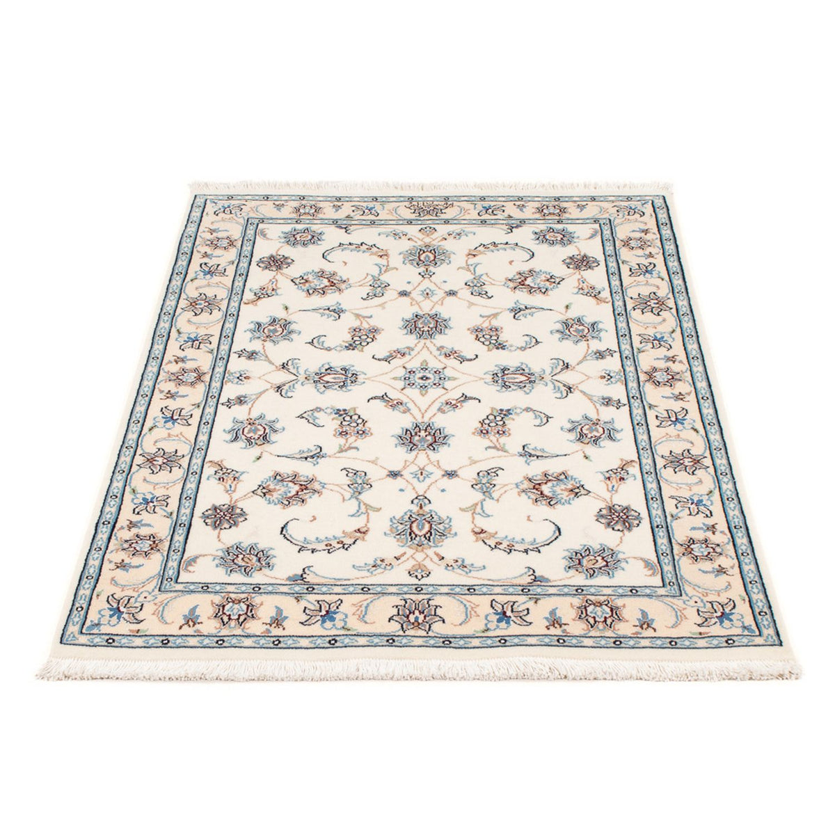 Alfombra Persa - Nain - Prima - 122 x 81 cm - crema