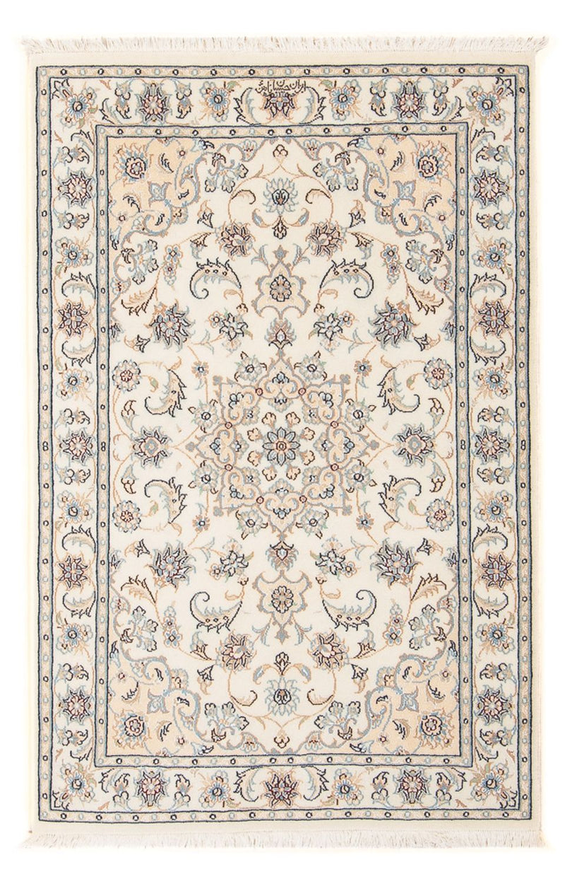 Alfombra Persa - Nain - Prima - 124 x 81 cm - crema