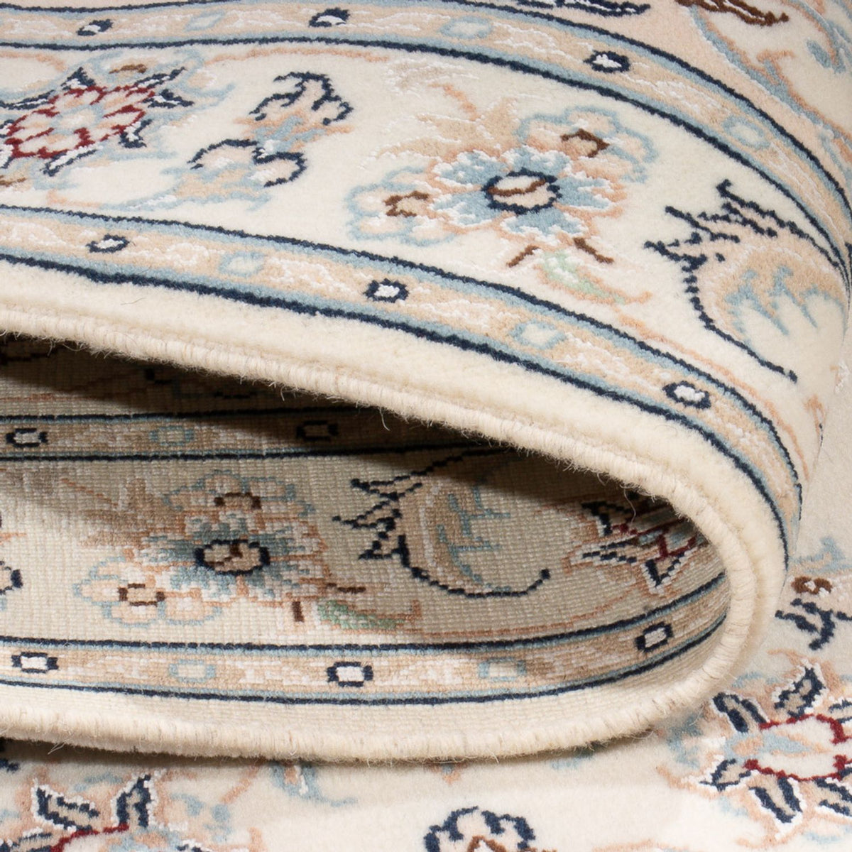 Alfombra Persa - Nain - Prima - 124 x 81 cm - crema