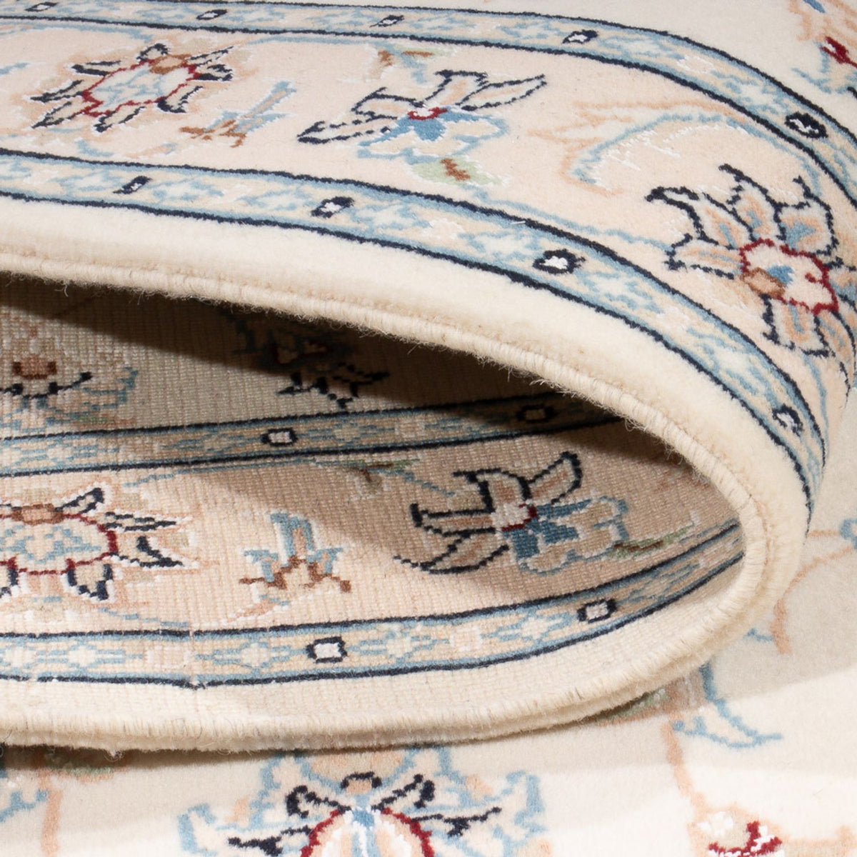 Alfombra Persa - Nain - Prima - 132 x 81 cm - crema