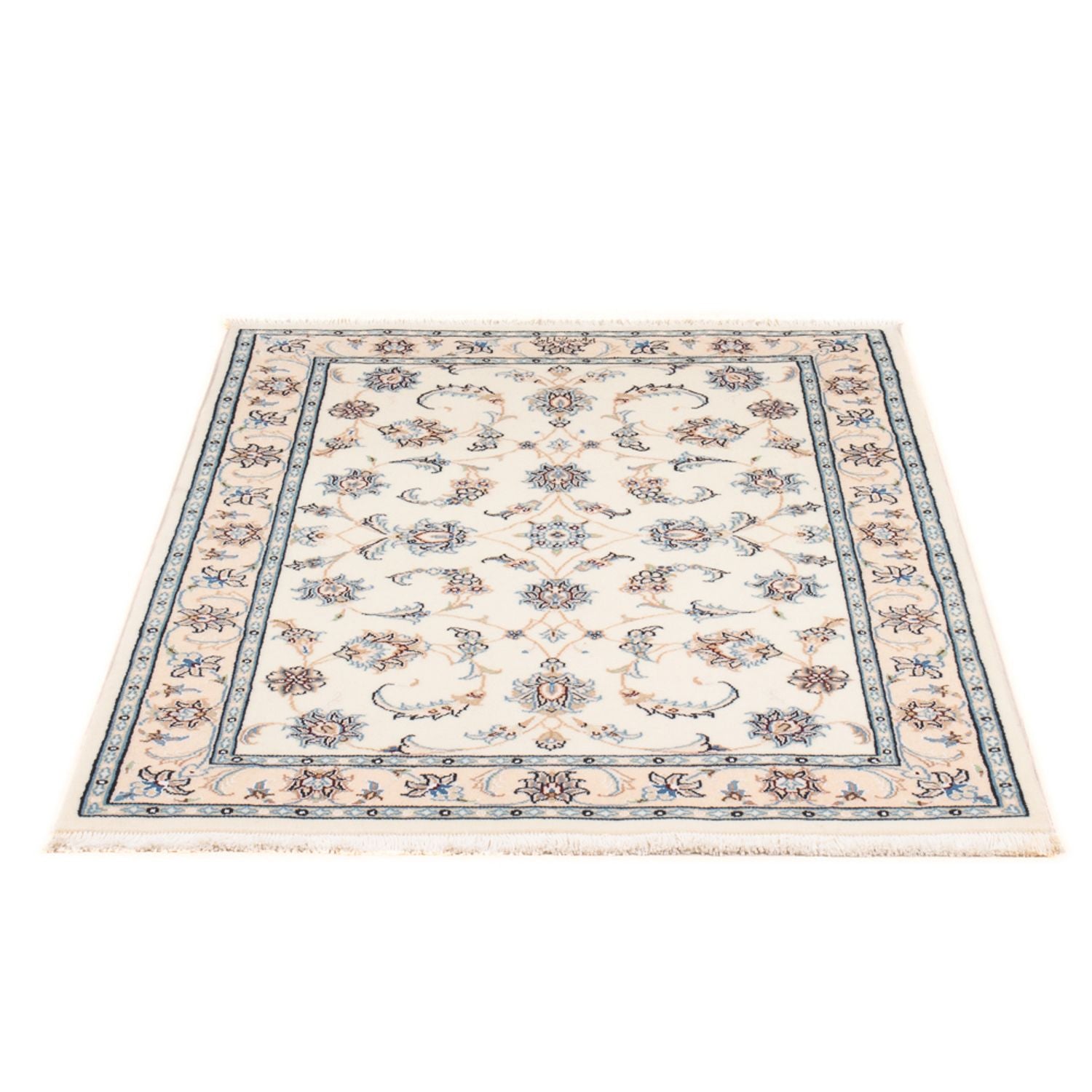 Alfombra Persa - Nain - Prima - 132 x 81 cm - crema