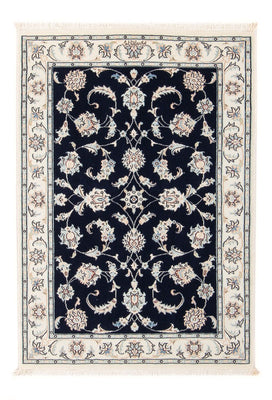 Alfombra Persa - Nain - Prima - 118 x 81 cm - azul oscuro