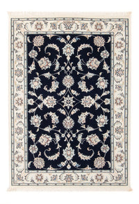 Alfombra Persa - Nain - Prima - 118 x 81 cm - azul oscuro