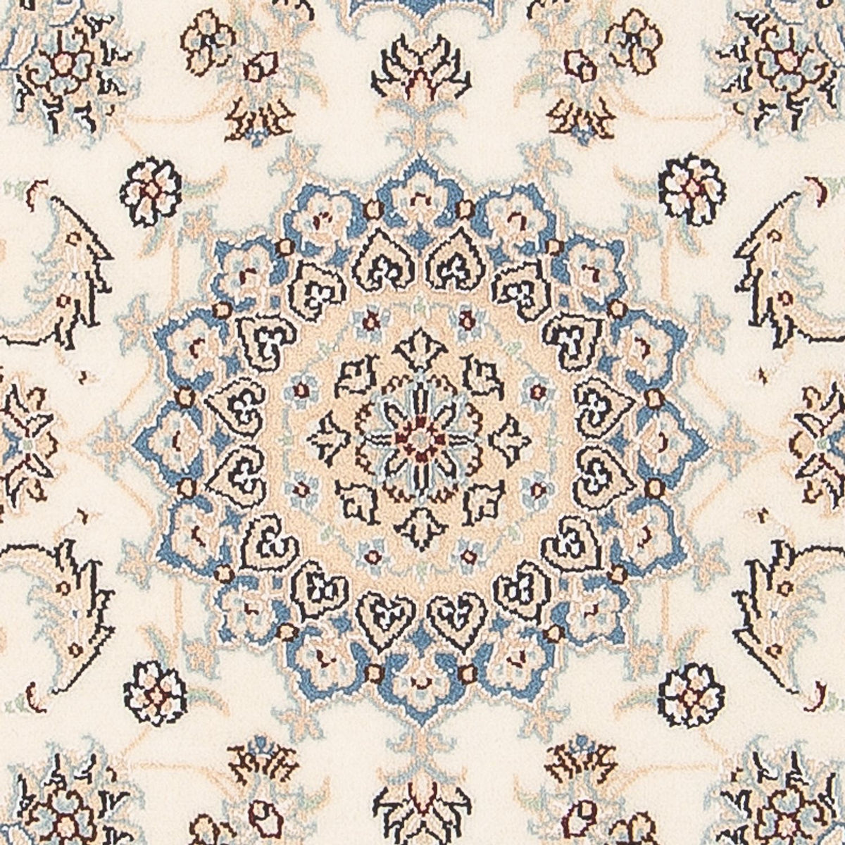 Alfombra Persa - Nain - Prima - 122 x 82 cm - crema