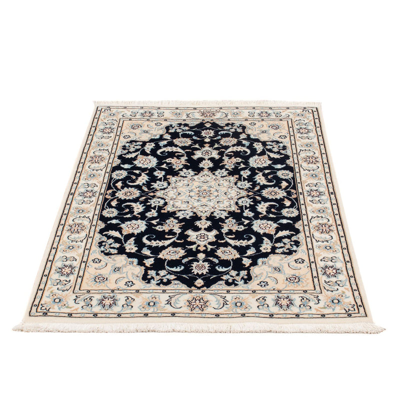 Alfombra Persa - Nain - Prima - 120 x 80 cm - azul oscuro