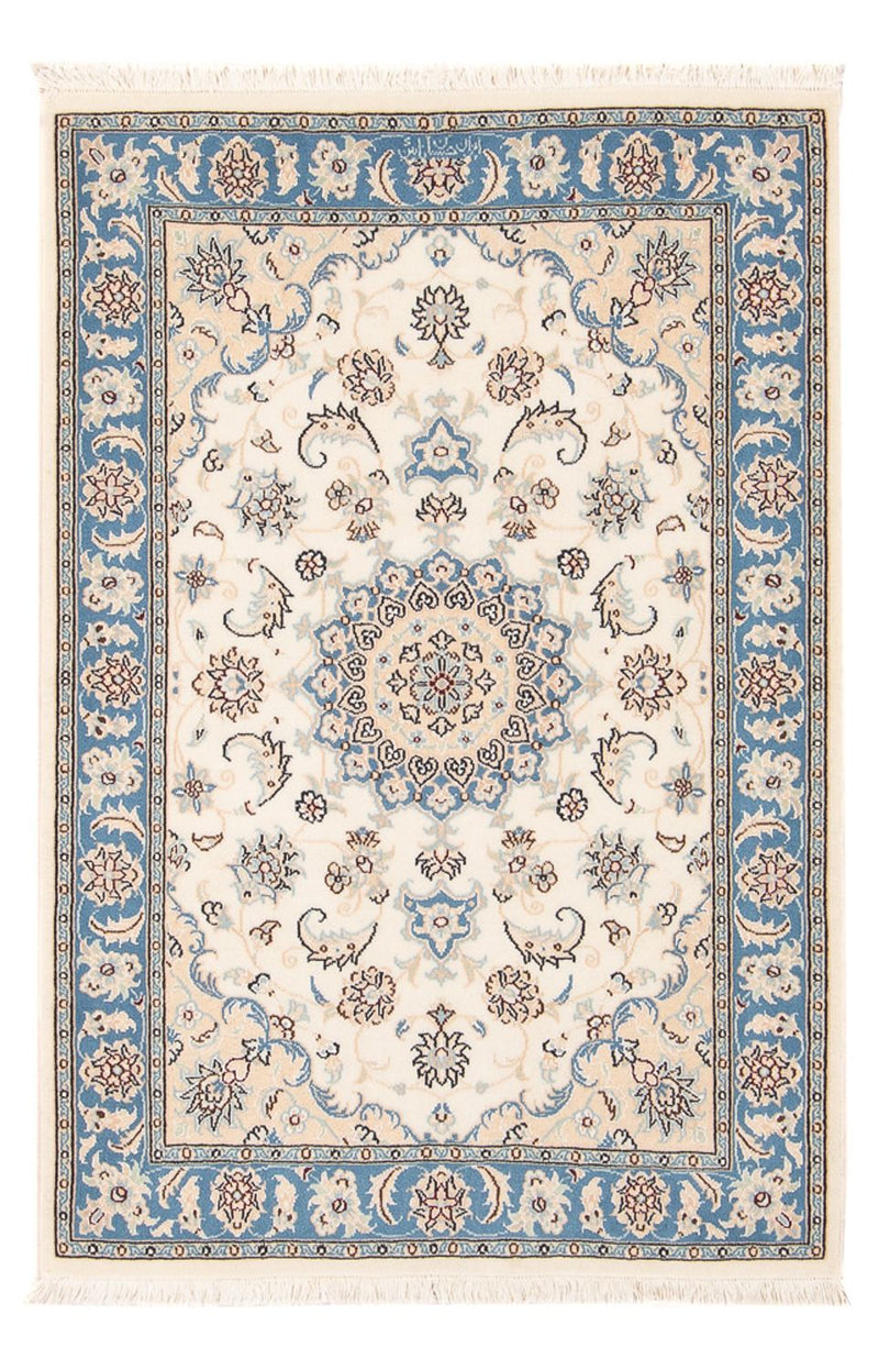 Alfombra Persa - Nain - Prima - 120 x 81 cm - crema