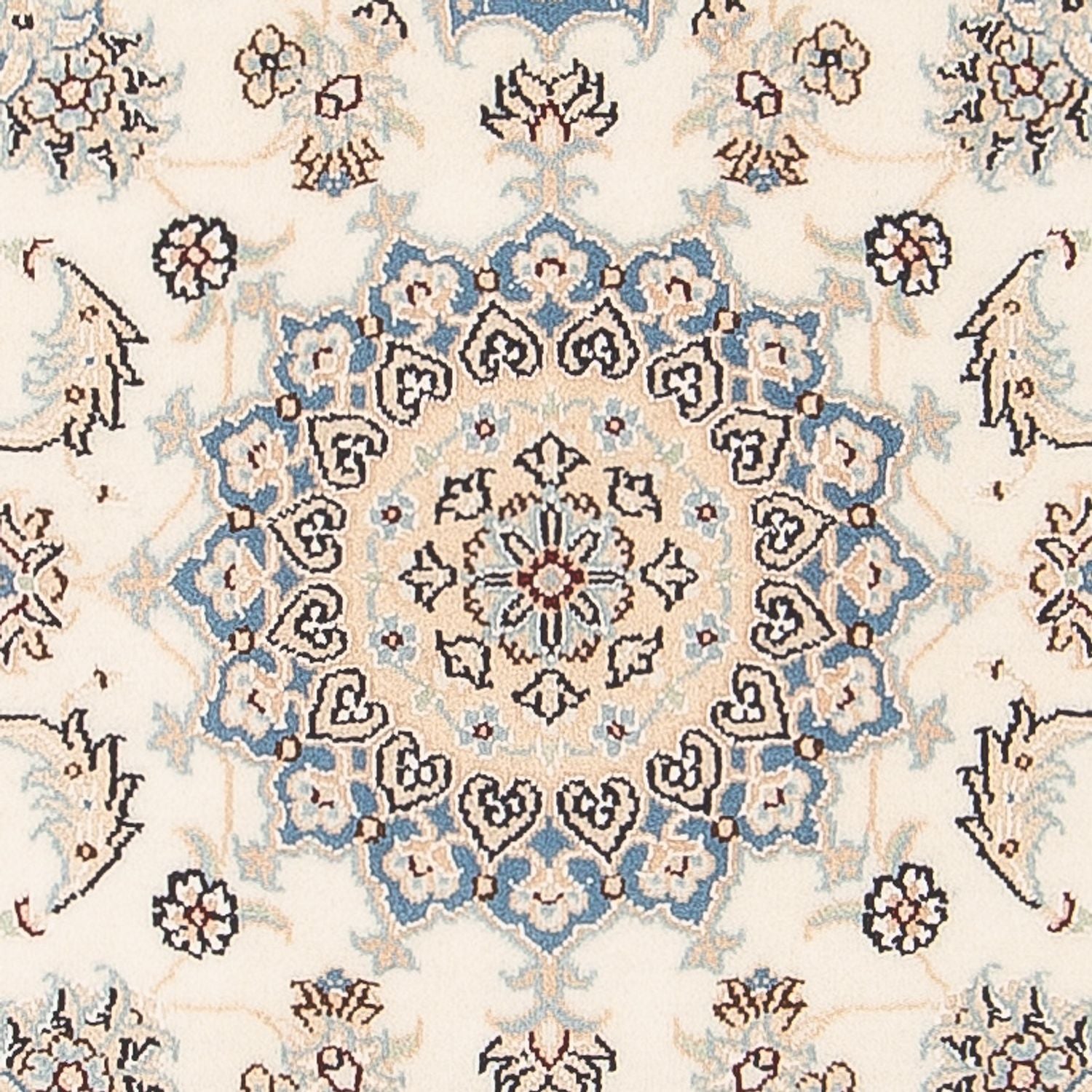 Alfombra Persa - Nain - Prima - 120 x 81 cm - crema