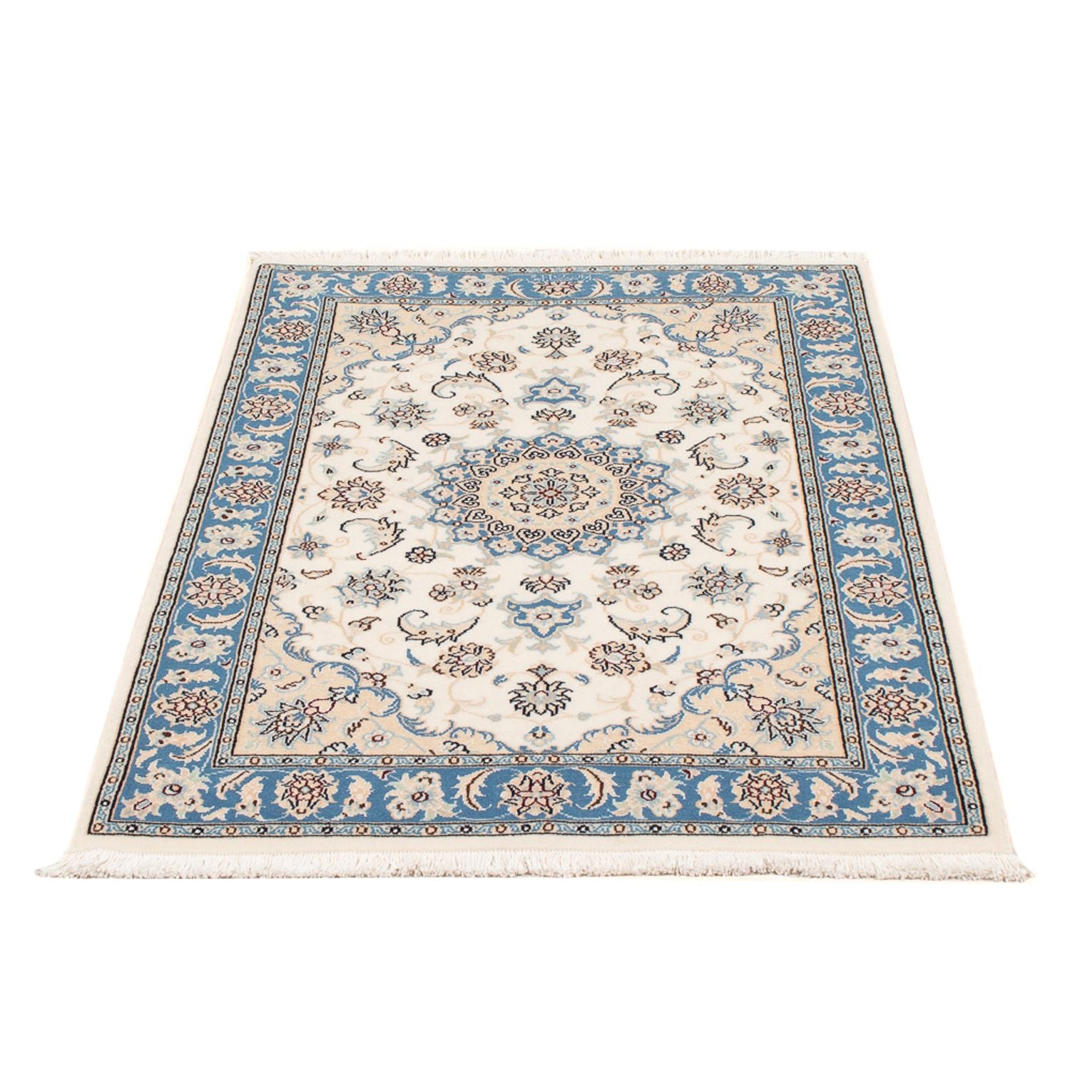 Alfombra Persa - Nain - Prima - 120 x 81 cm - crema
