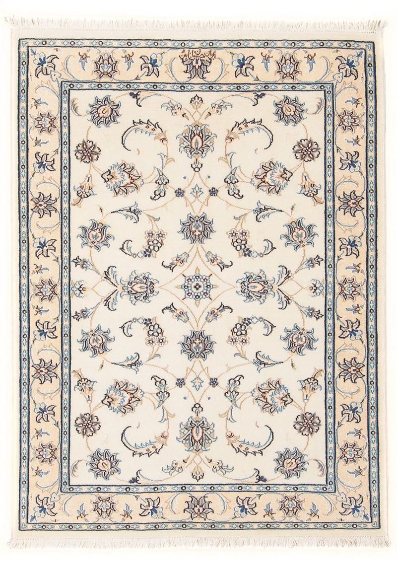 Alfombra Persa - Nain - Prima - 120 x 81 cm - crema