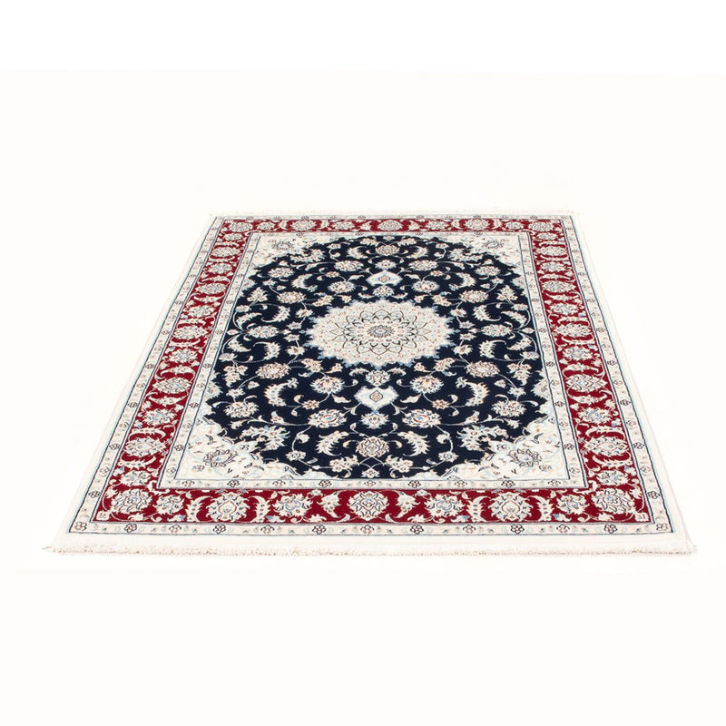 Alfombra Persa - Nain - Real - 178 x 120 cm - azul oscuro