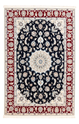 Alfombra Persa - Nain - Prima - 180 x 118 cm - azul oscuro