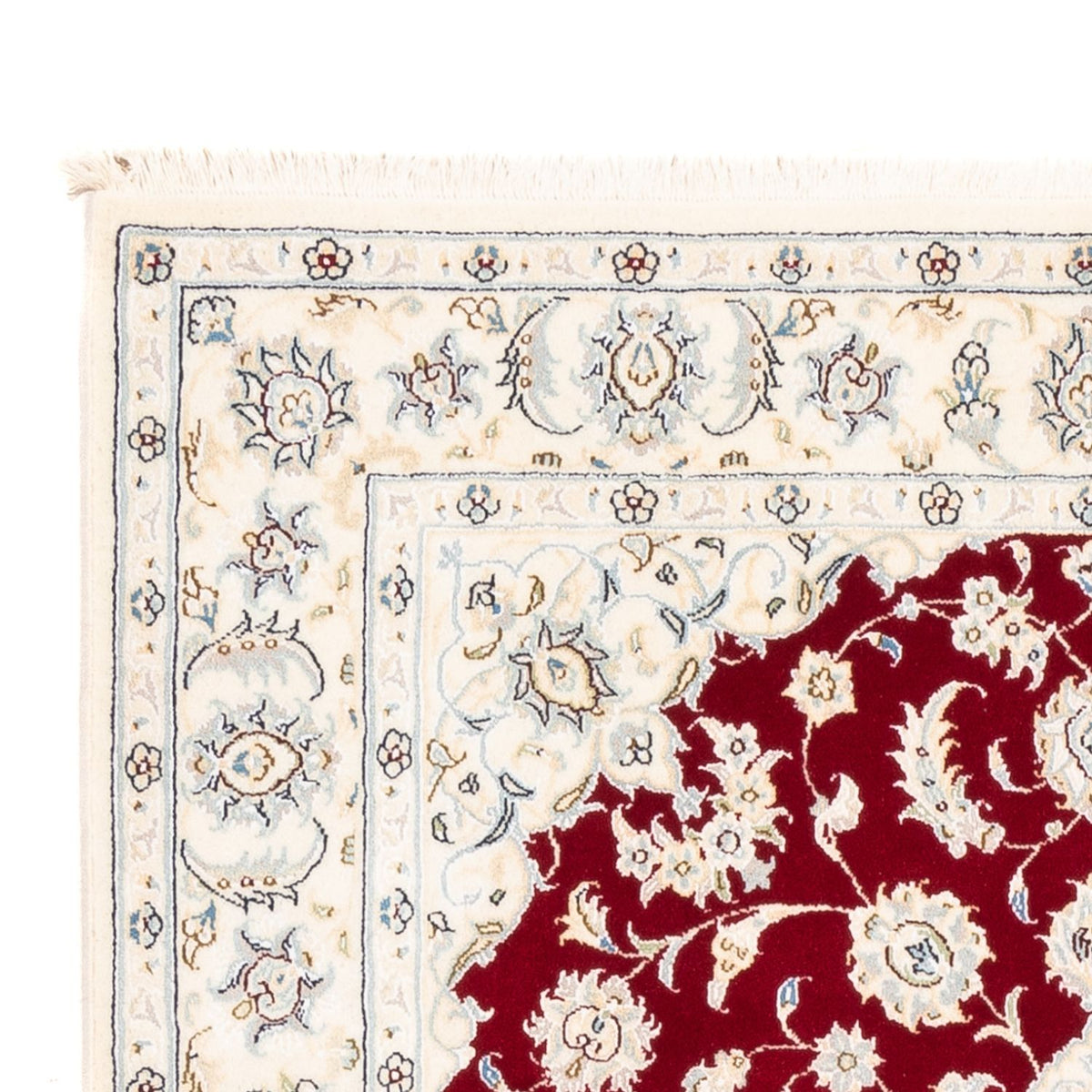 Alfombra Persa - Nain - Prima - 173 x 117 cm - rojo