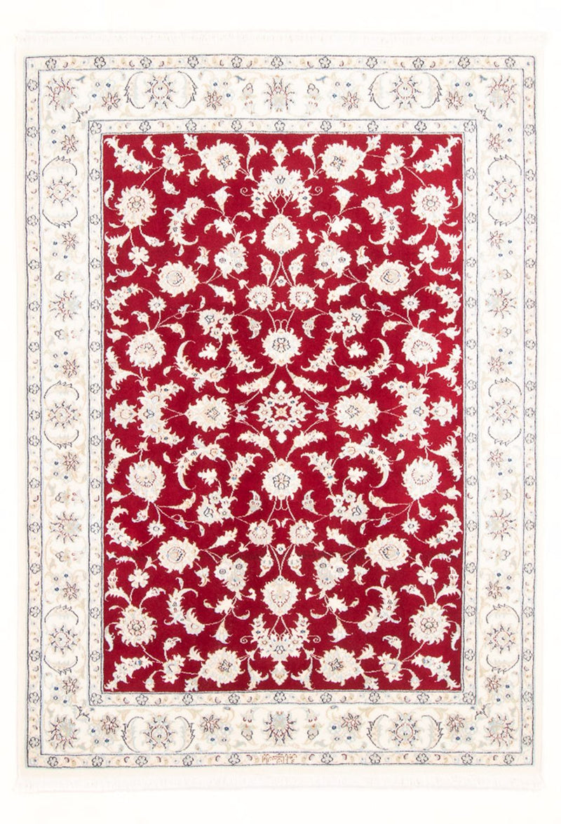 Alfombra Persa - Nain - Real - 173 x 122 cm - rojo
