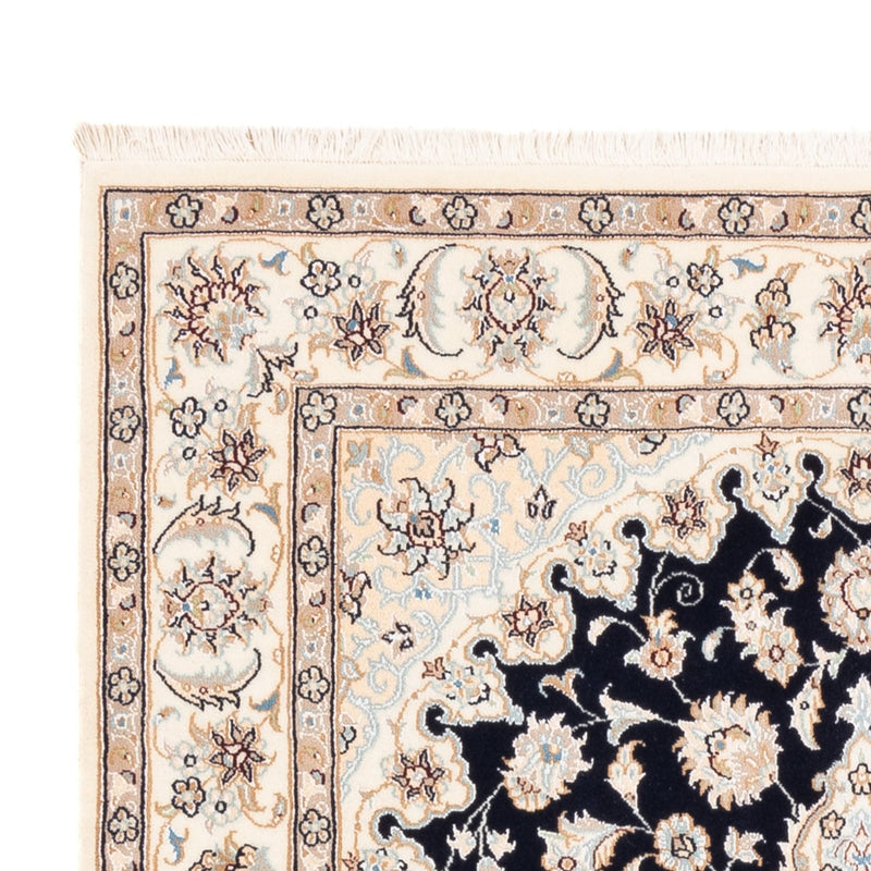 Alfombra Persa - Nain - Prima - 180 x 120 cm - azul oscuro