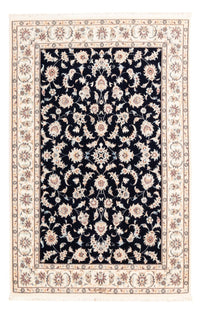 Alfombra Persa - Nain - Prima - 174 x 120 cm - azul oscuro
