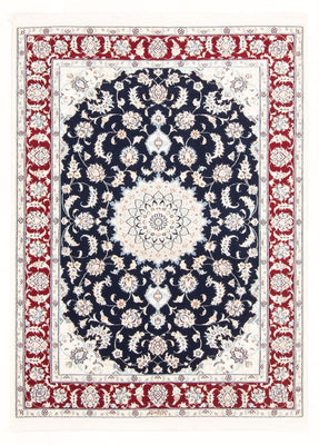 Alfombra Persa - Nain - Real - 165 x 120 cm - azul oscuro