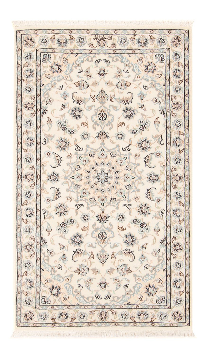 Alfombra Persa - Nain - Prima - 132 x 75 cm - crema