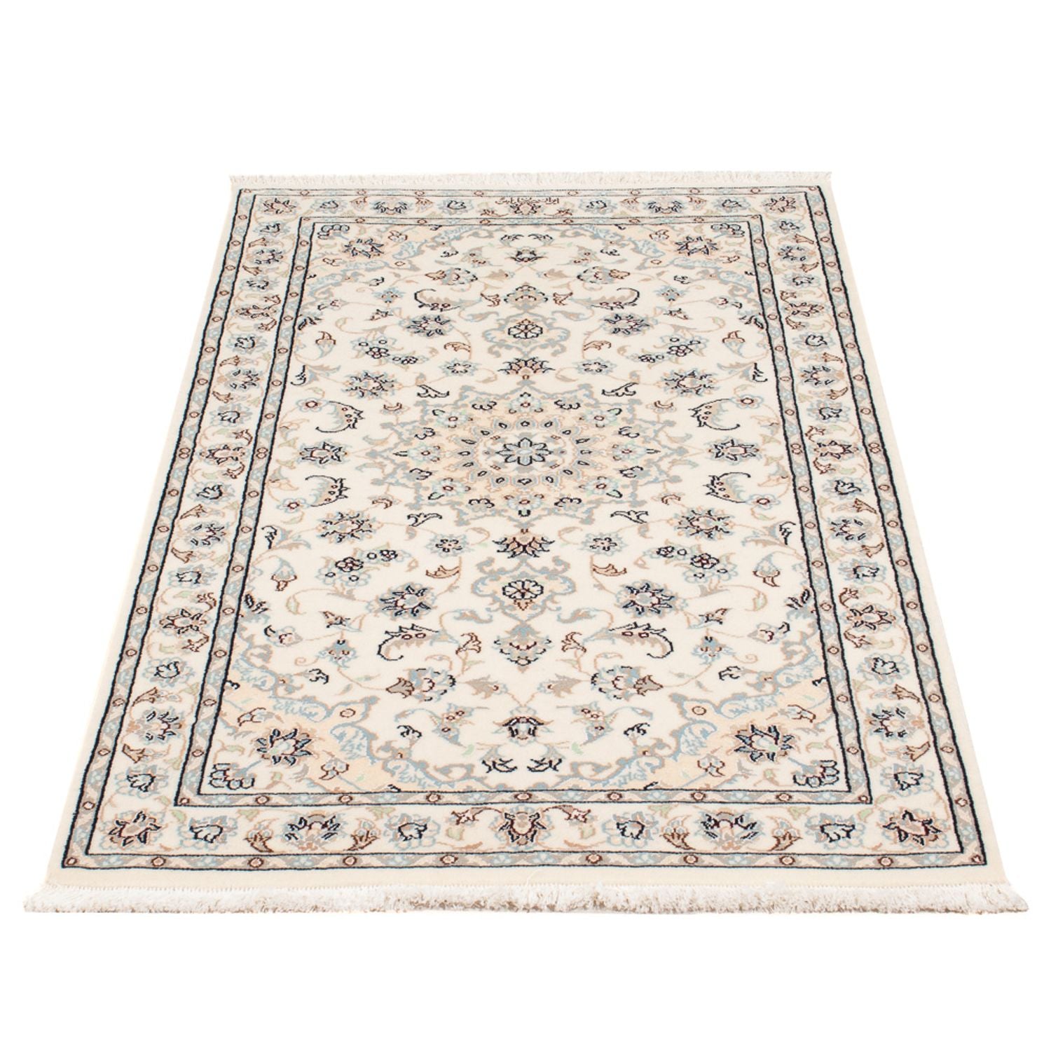 Alfombra Persa - Nain - Prima - 132 x 75 cm - crema