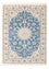 Alfombra Persa - Nain - Prima - 116 x 81 cm - azul claro