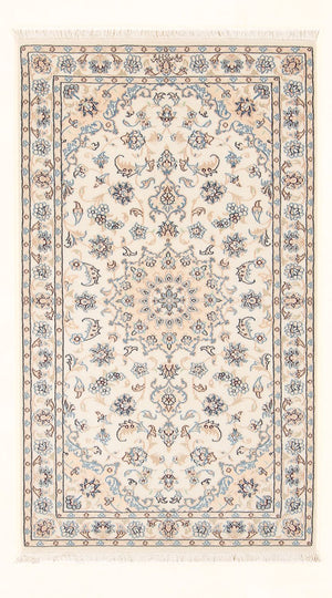 Alfombra Persa - Nain - Prima - 140 x 76 cm - crema