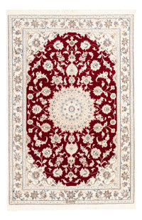 Alfombra Persa - Nain - Prima - 152 x 108 cm - rojo