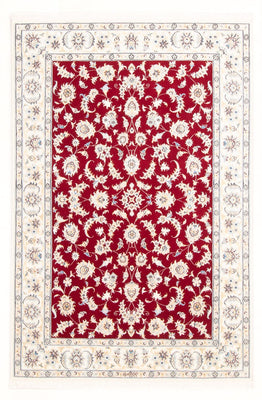 Alfombra Persa - Nain - Real - 176 x 118 cm - rojo