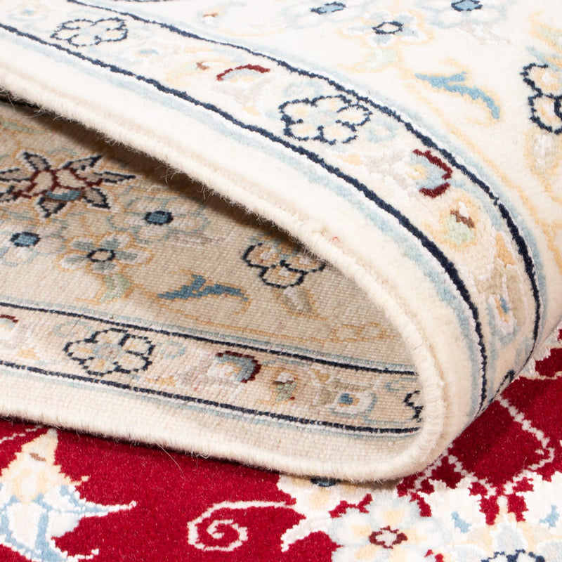 Alfombra Persa - Nain - Real - 176 x 118 cm - rojo
