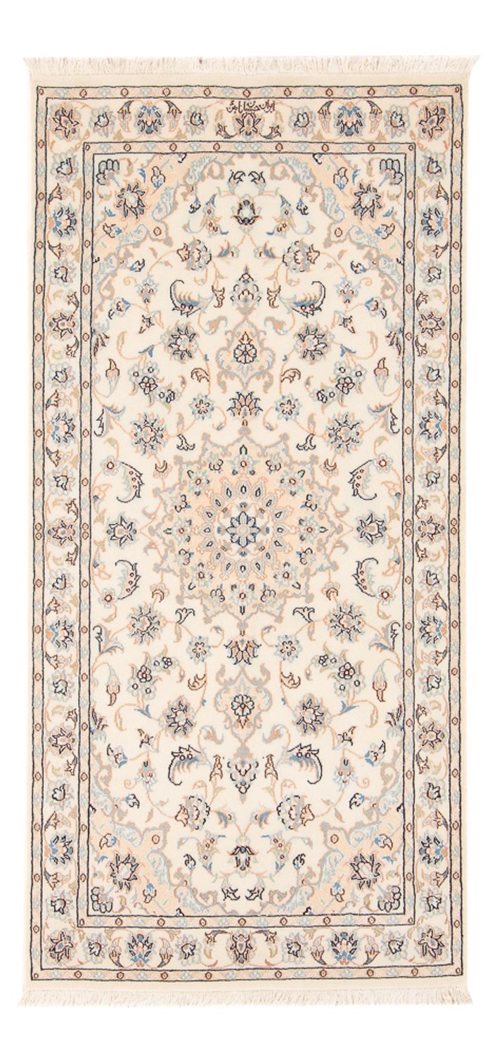Alfombra Persa - Nain - Prima - 151 x 74 cm - crema